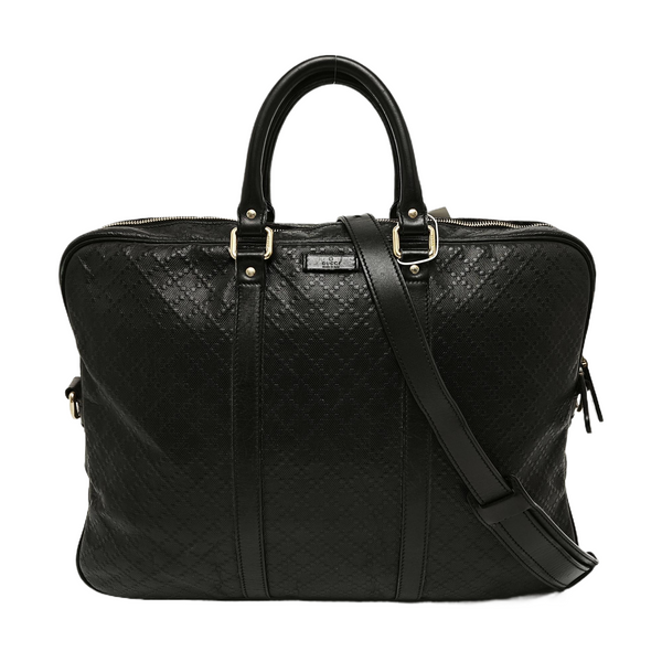 Diamante Quilted Calfskin Black