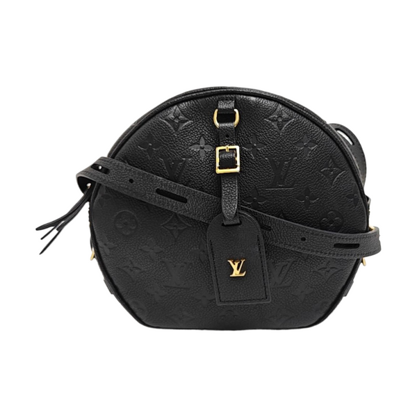 BOITE CHAPEAU MM Calfskin Black
