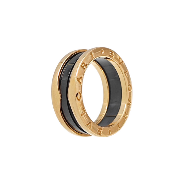 B.ZERO1 18k Rose Gold Ring EU 54