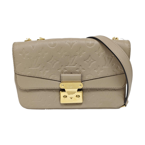MARCEAU Monogram Calfskin Gray