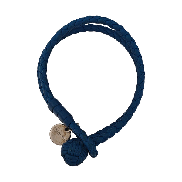 Leather Blue Bracelet