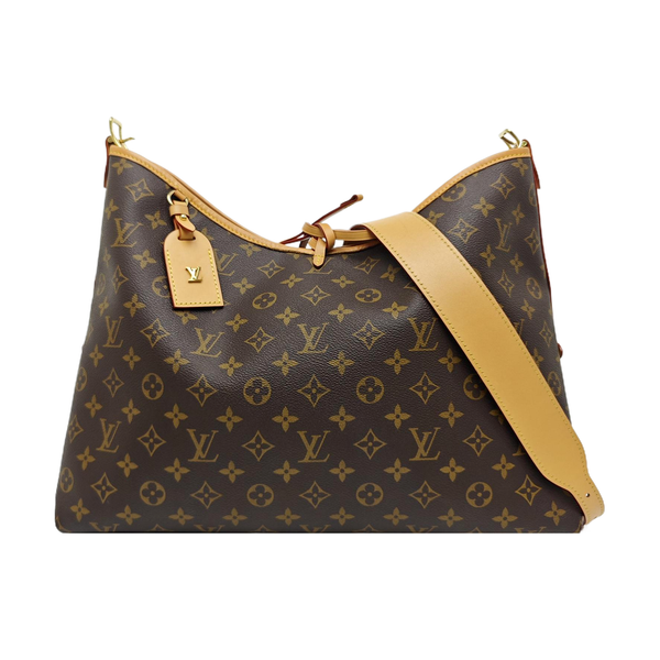 CARRYALL MM Monogram Coated Canvas Brown