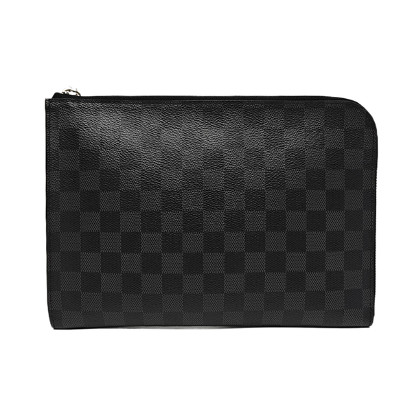 Pochette Jour PM Damier Graphite Coated Canvas Gray