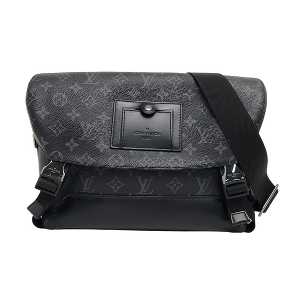 VOYAGER PM Monogram Coated Canvas Black