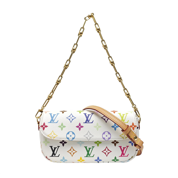LV × TM IVY Coated Canvas White