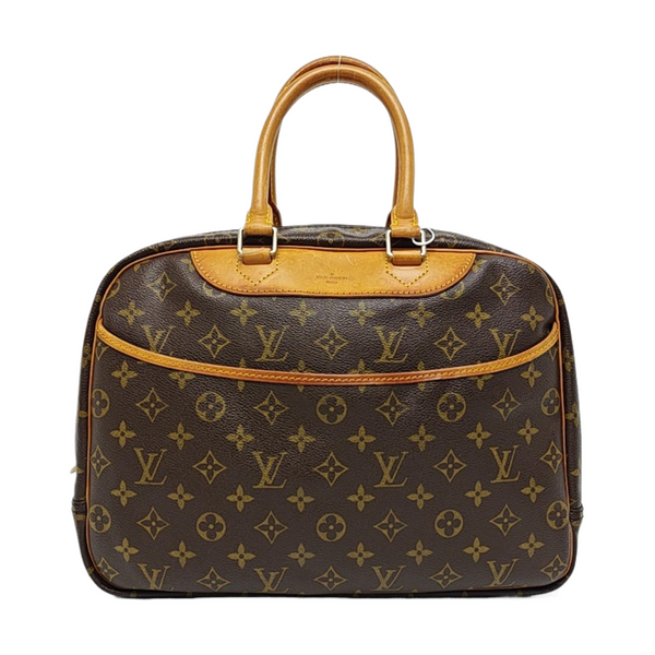 DEAUVILLE Monogram Coated Canvas Brown