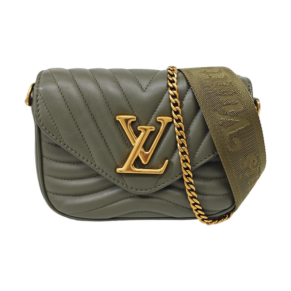 NEW WAVE Quilted Calfskin Green