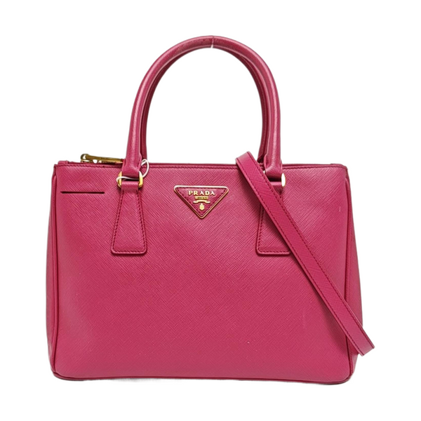 Galleria Medium Saffiano Calfskin Red