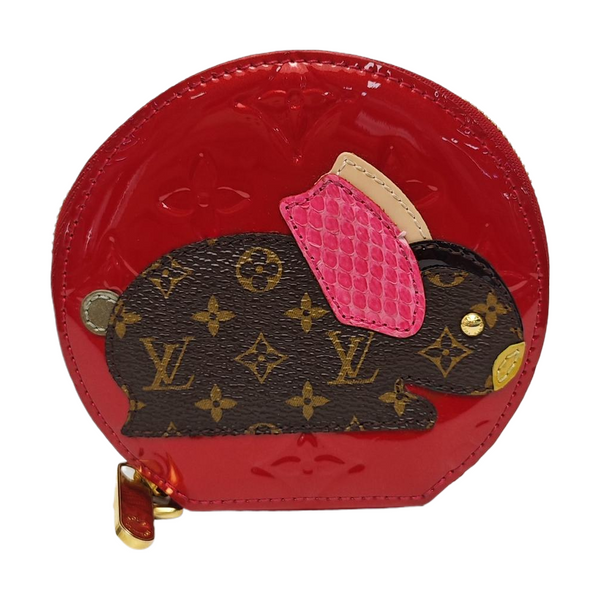 Monogram Patent Leather Red