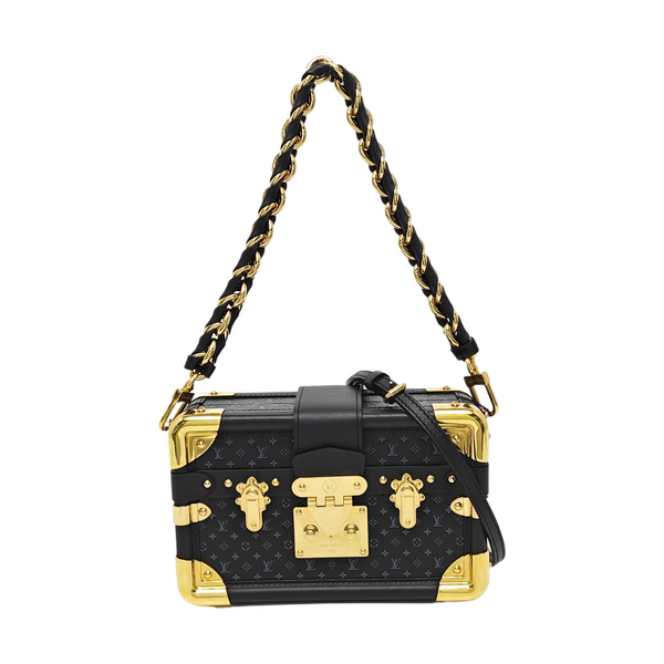 PETITE MALLE Calfskin Black