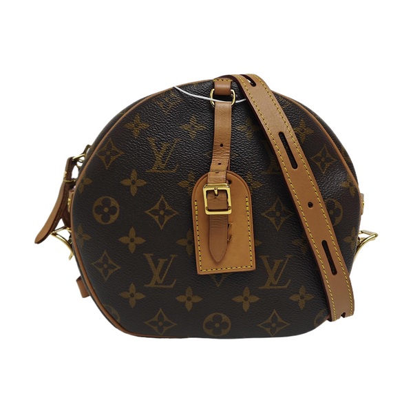 BOITE CHAPEAU MM Monogram Coated Canvas Brown