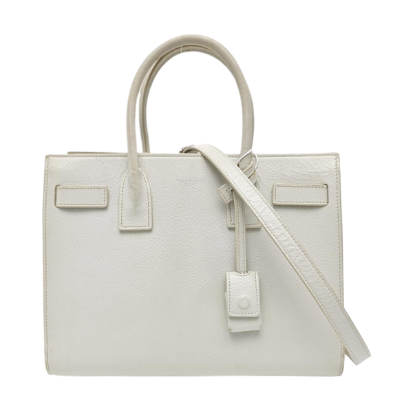 SAC DE JOUR Calfskin White