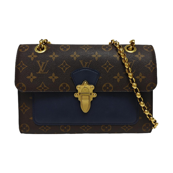 VICTOIRE Monogram Coated Canvas Brown