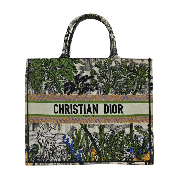 Book Tote Large Canvas Multicolor