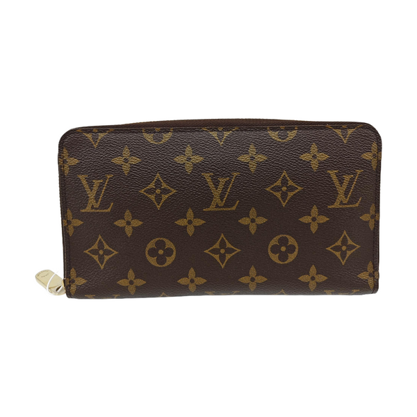 ZIPPY Monogram Coated Canvas Brown Wallet