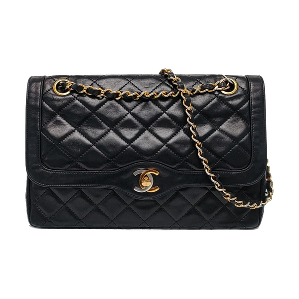 Quilted Lambskin Black