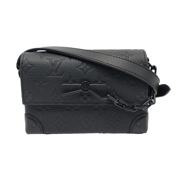 SOFT TRUNK Mini Monogram Calfskin Black