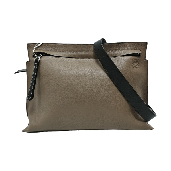 T Pouch Calfskin Brown