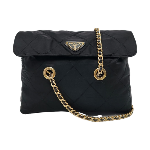Quilted Nylon Black