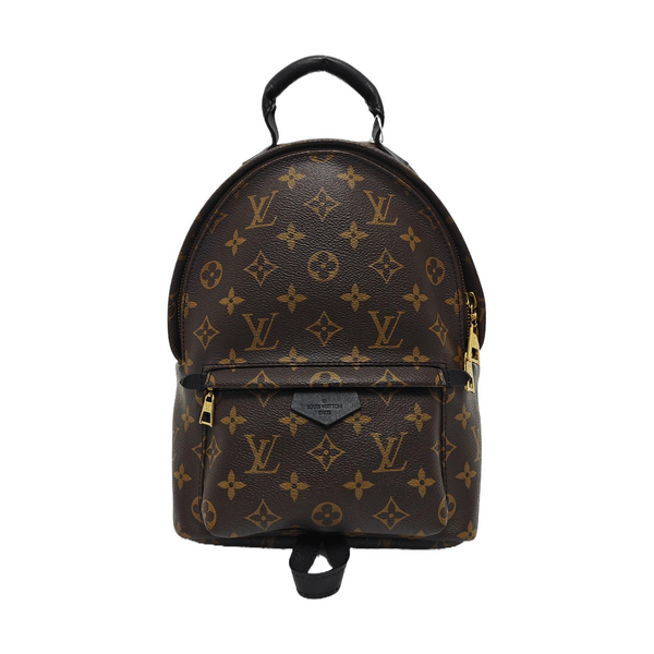 PALM SPRINGS PM Monogram Coated Canvas Brown