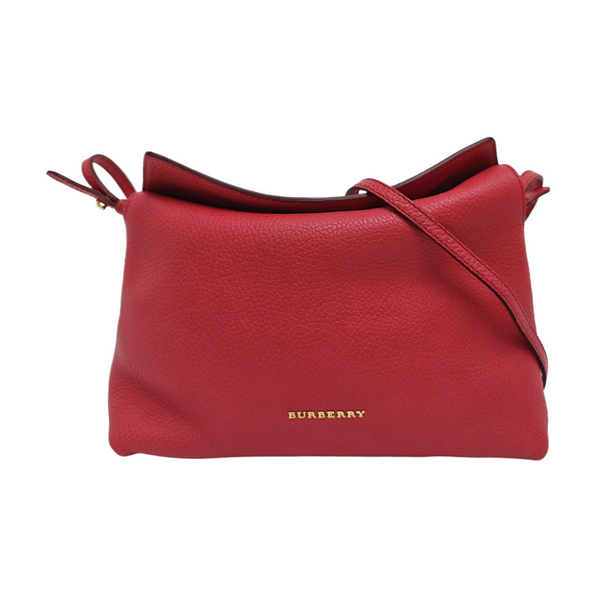 Calfskin Shoulder Bag Red