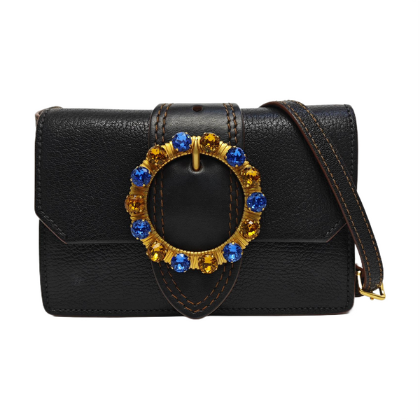 My Miu Calfskin Black