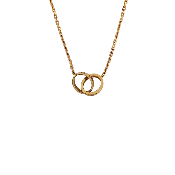 LOVE 18k Rose Gold Necklace