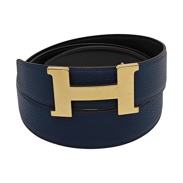 Leather Belt Blue