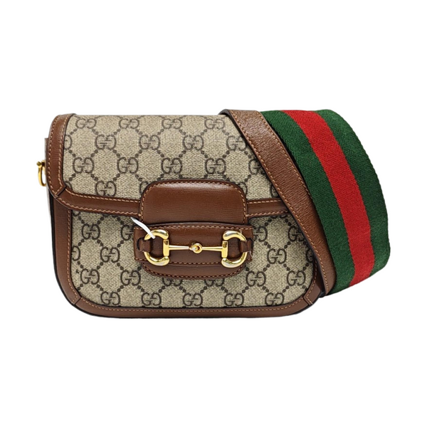 Horsebit 1955 Mini Coated Canvas Beige