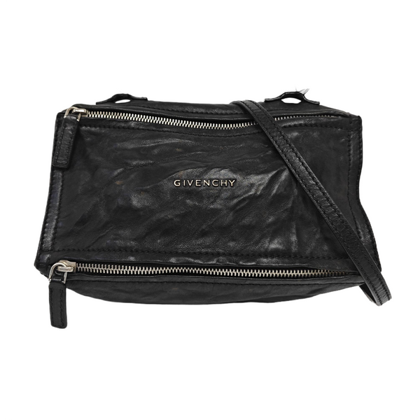 Calfskin Shoulder Bag Black