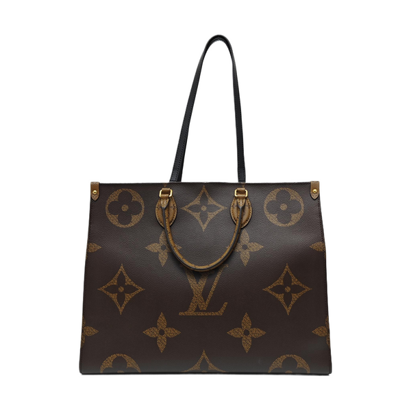ONTHEGO GM Monogram Coated Canvas Brown