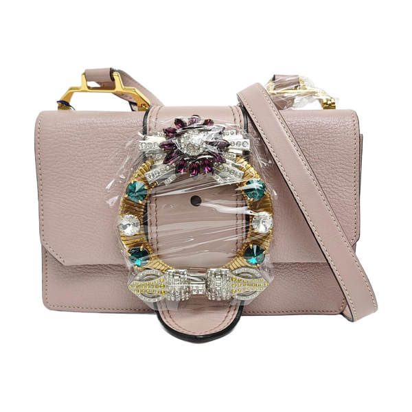 Miu Lady Calfskin Pink