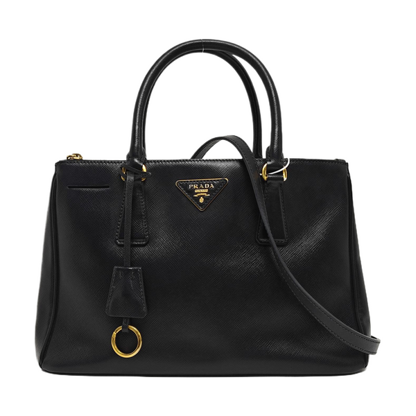 Galleria Saffiano Calfskin Black
