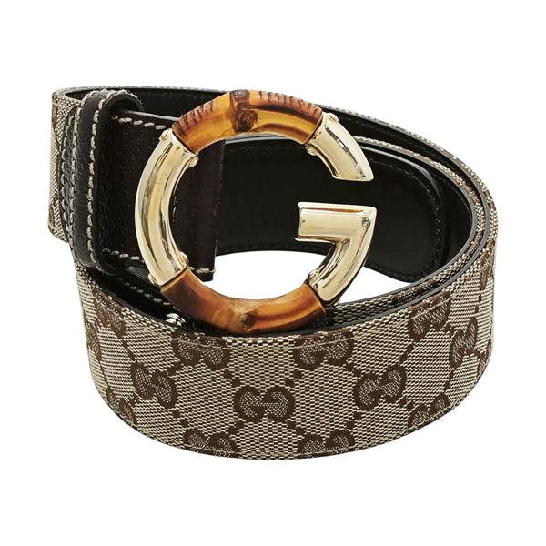 Fabric Belt Brown