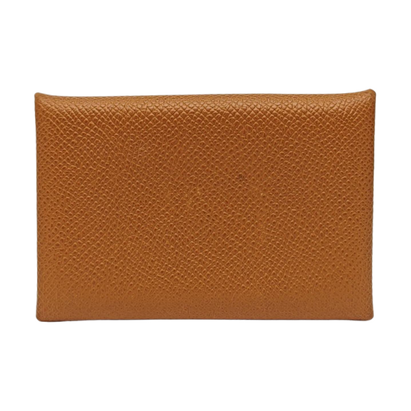 Calvi Epsom Brown Card Holder