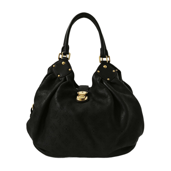MAHINA Monogram Calfskin Black