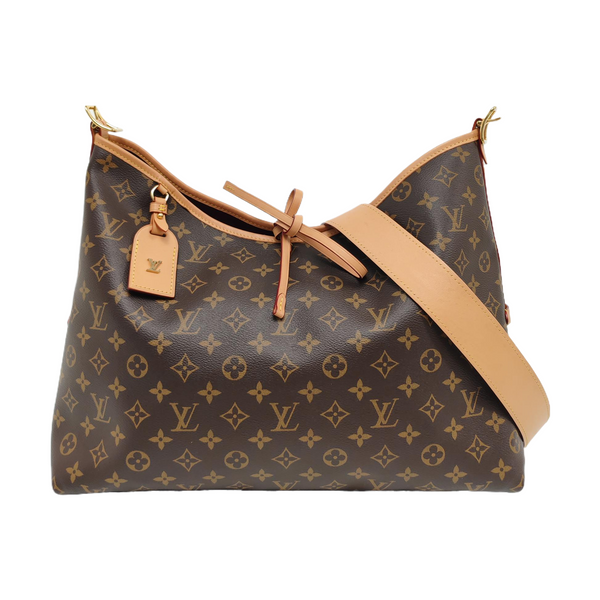 CARRYALL MM Monogram Coated Canvas Brown