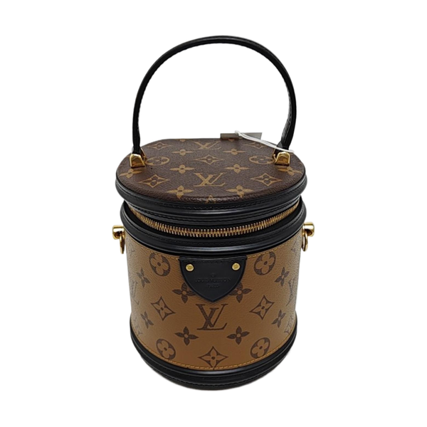 CANNES PM Monogram Coated Canvas Brown