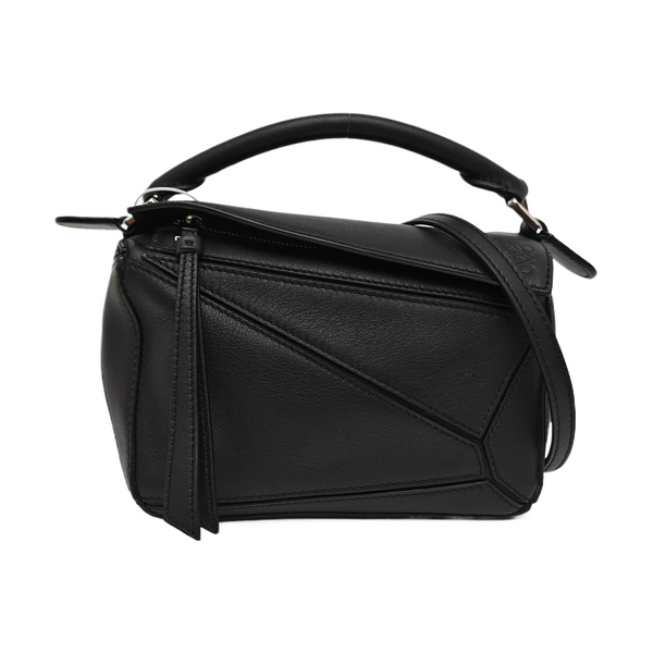 Puzzle Mini Calfskin Black