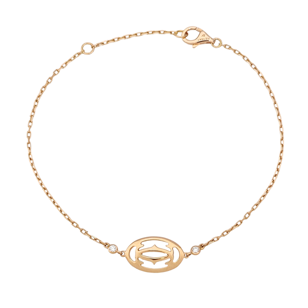 LOGO DE CARTIER 18k Rose Gold Bracelet
