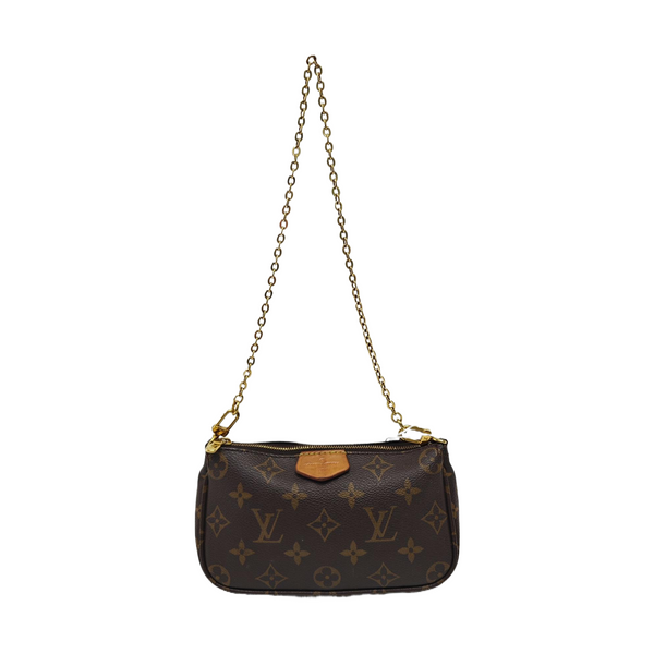 MULTI Monogram Coated Canvas Brown
