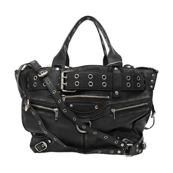 Calfskin Tote Bag Black