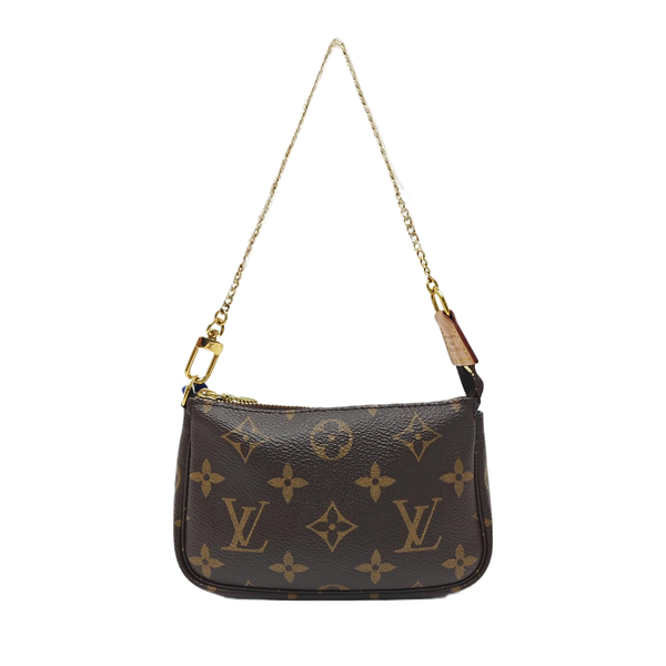 ACCESSOIRES Mini Monogram Coated Canvas Brown