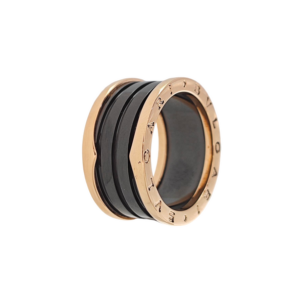 B.ZERO1 18k Rose Gold Ring EU 60