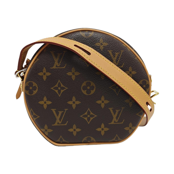 BOITE CHAPEAU PM Monogram Coated Canvas Brown