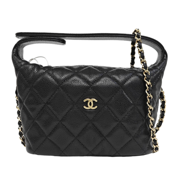 HOBO Quilted Grained Calfskin Black
