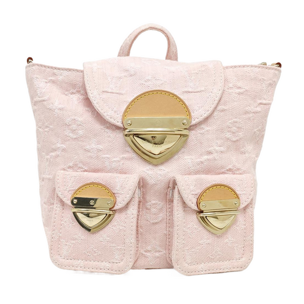 VENICE Monogram Denim Pink