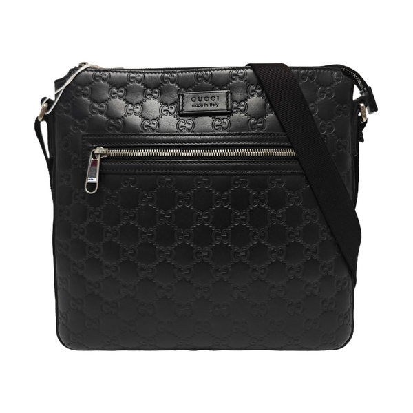 Signature Monogram Calfskin Black