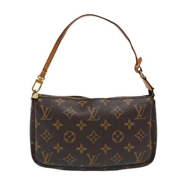 ACCESSOIRES Monogram Coated Canvas Brown