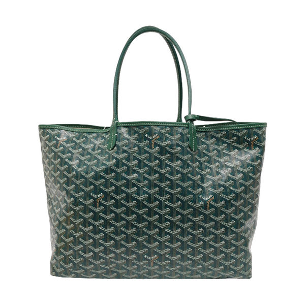 Saint Louis PM Coated Canvas Green
